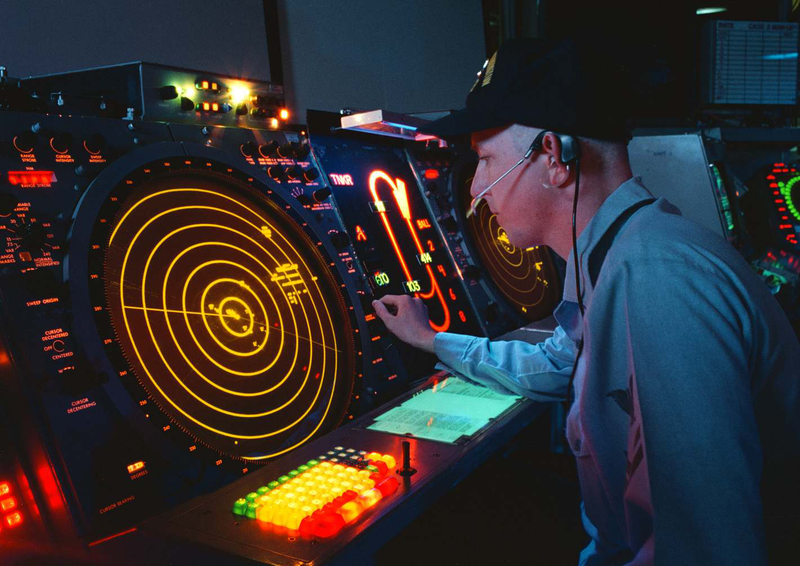 Old school radar displays